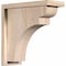 Ekena Millwork Yorktown Smooth Corbel w/Backplate, Douglas Fir, 5 1/2"W x 14"D x 14"H COR06X14X14YOR01SDF - alternate 1